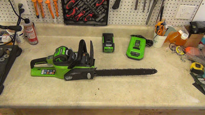 Greenworks 40V Cordless Chainsaw&nbsp;Review